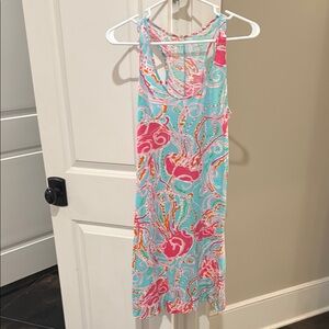 Lilly Pulitzer Jellies be Jammin Racerback cotton dress size XS VGUC